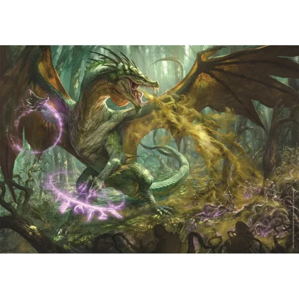 Dungeons & Dragons Poison 1000 bitars kompakt pussel Clementoni - Bild 2