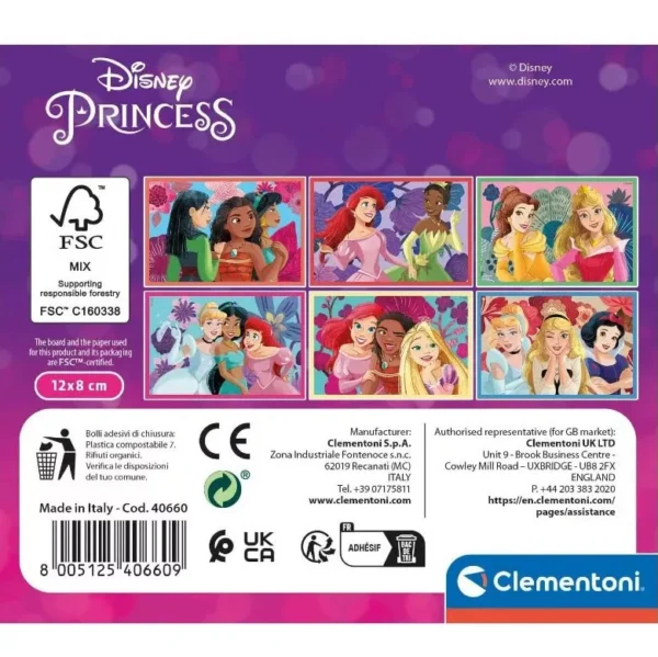 Disney Prinsessor Clementoni 6-delar Kubpussel - Bild 2