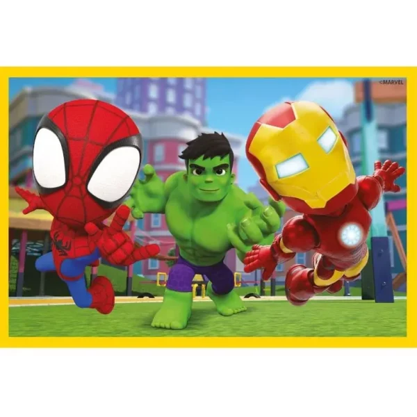 Spindelmannen Spidey Kubpussel 6-delar Clementoni 12x8 cm - Bild 5