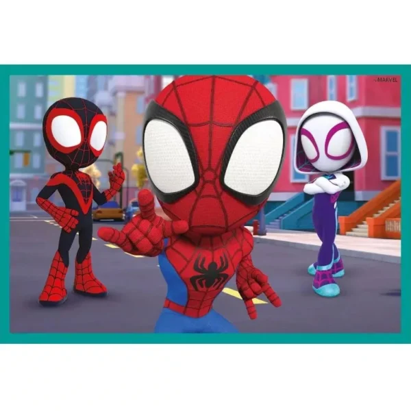 Spindelmannen Spidey Kubpussel 6-delar Clementoni 12x8 cm - Bild 6