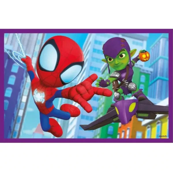 Spindelmannen Spidey Kubpussel 6-delar Clementoni 12x8 cm - Bild 7