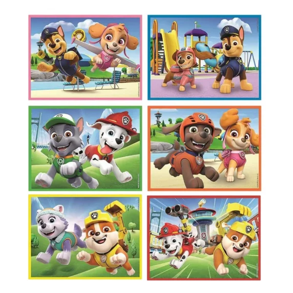 Paw Patrol Duos Kubpussel 12-pack Clementoni - Bild 2