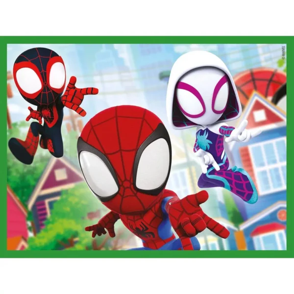Spindelmannen Spidey 12-delars Kubpussel från Clementoni - Bild 3