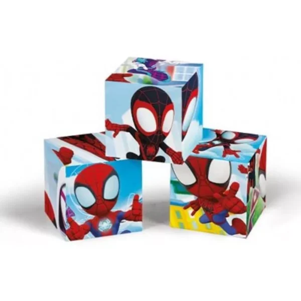 Spindelmannen Spidey 12-delars Kubpussel från Clementoni - Bild 5
