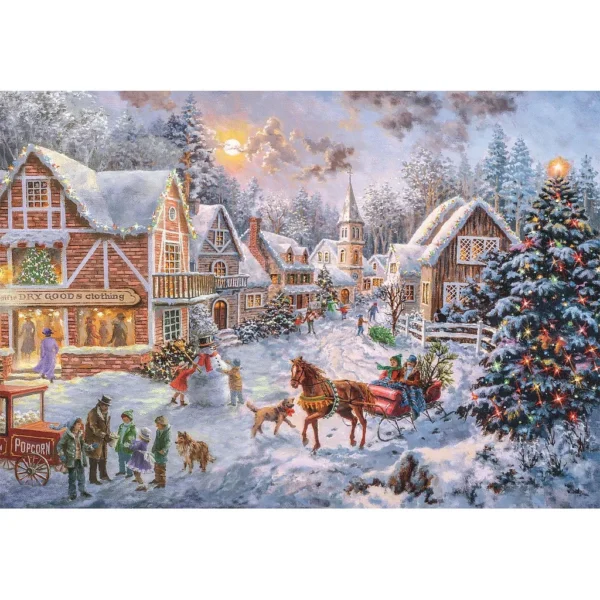 Christmas Getting Ready 1000-bitars pussel Clementoni - Bild 2