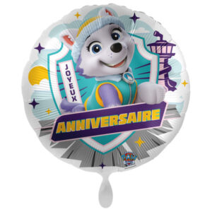 Paw Patrol Snow Cool Joyeux Anniversaire folieballong 43 cm