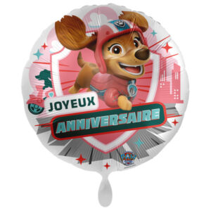 Paw Patrol Liberty Joyeux Anniversaire folieballong 43 cm