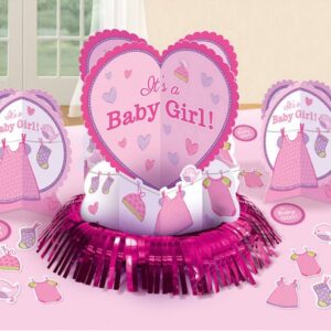 Baby Girl borddekoration set