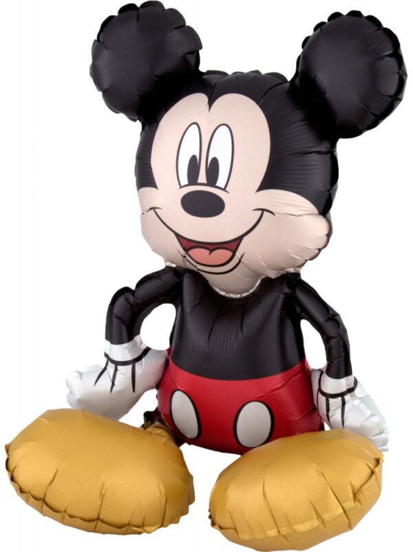 Disney Musse Pigg sittande folieballong 45 cm