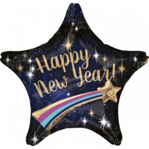 Happy New Year folieballong 71 cm