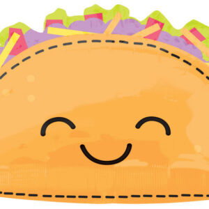 Food Taco folieballong 83 cm