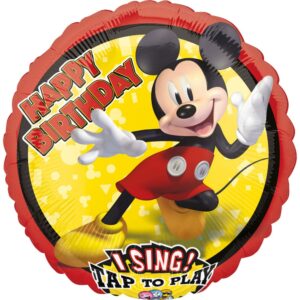 Disney Mickey musikballong i folie 71 cm