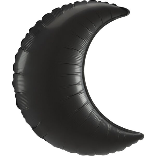 Colour Onyx halvmåne folieballong 66 cm
