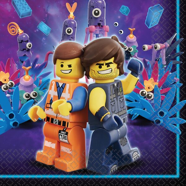 Lego Movie äventyrservetter 16-pack 33x33 cm