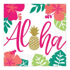 Aloha Pineapple servetter 16 st 33x33 cm