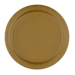 Colour Gold Gyllene Pappersassiett 8 st 23 cm