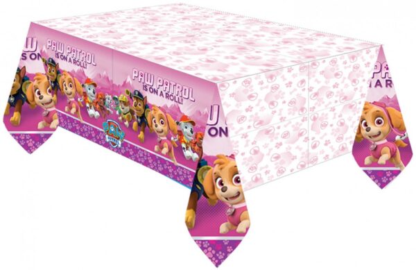 Paw Patrol rosa bordsduk 137x243 cm