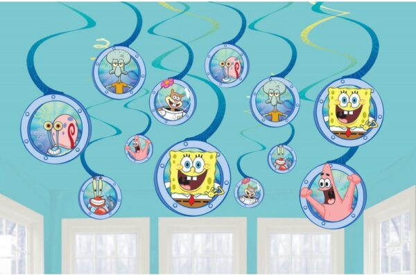 SpongeBob Dekorationsband 12-delars set
