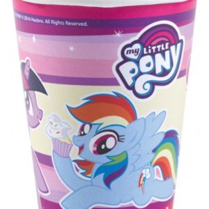 My Little Pony Rainbow Sparkle pappersmuggar 8 st 250 ml