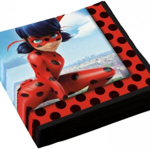 Miraculous Ladybug Servetter 20-pack 33x33 cm