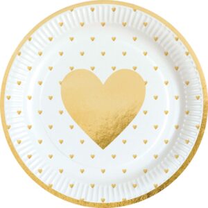 Love Everyday papperstallrik 8 st 23 cm