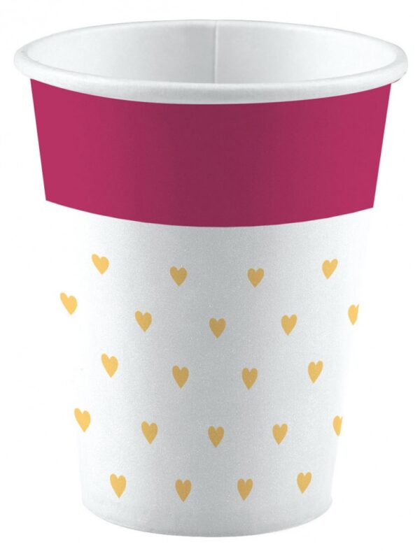 Love Everyday pappersmuggar 8-pack 250 ml