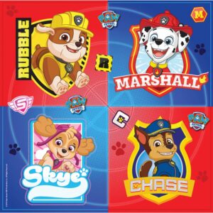 Paw Patrol Heroes servetter 16 st 33x33 cm