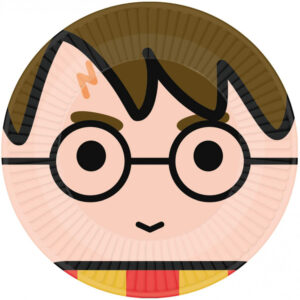 Harry Potter pappersassiett 8-pack 23 cm