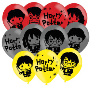 Harry Potter ballonger, 6-pack, 11 tum (27,5 cm)