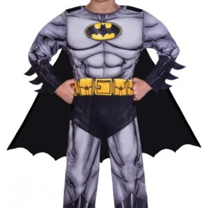 Batman grå dräkt för 10-12 år