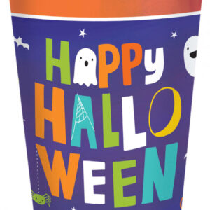 Halloween Friends pappersmuggar 8 st 250 ml