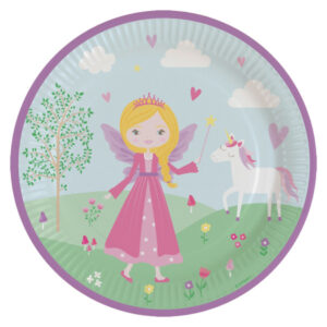 Princess Spell papperstallrik 8 st 23 cm