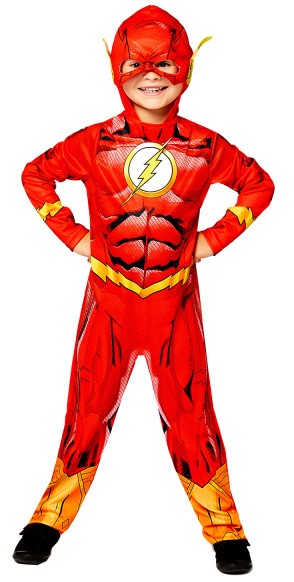 The Flash dräkt 6-8 år