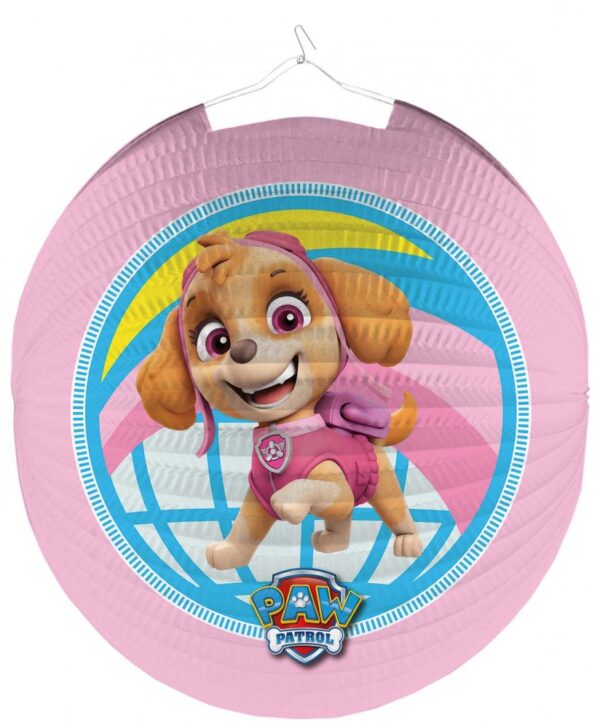 Paw Patrol Rosa lykta 25 cm