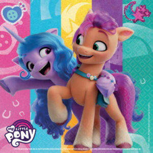 My Little Pony New Generation servetter 16 st 33x33 cm