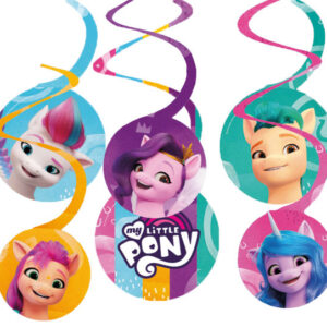 My Little Pony New Generation rosettdekoration 6-delars set