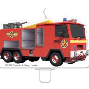 Fireman Sam tårtljus teamwork 9,1x4,9 cm