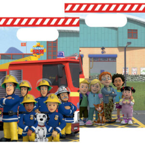 Fireman Sam Teamwork presentpåse 8 delar