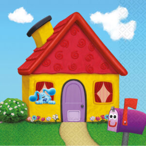 Blue's Clues roliga servetter, 16-pack, 33x33 cm