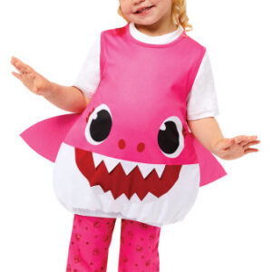 Baby Shark Mumiekostym 2-3 år