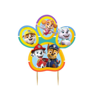 Paw Patrol tårtljus 7 cm x 7 cm