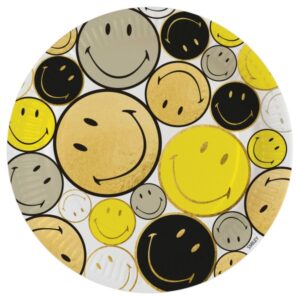 Emoji Smiley Originals pappersassiett 8 st 23 cm