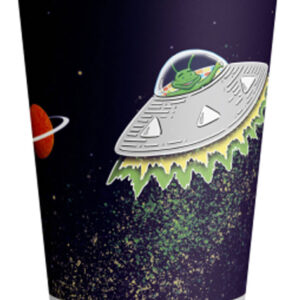 Space pappersmuggar 8-pack 250 ml