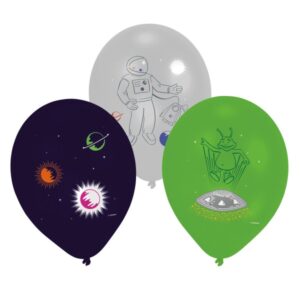 Space Space ballonger, 6 st 11 tum (27,5 cm)