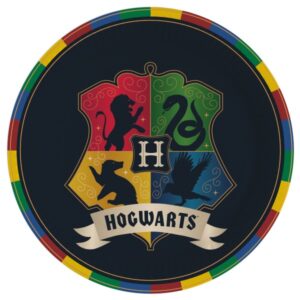 Harry Potter pappersassietter 8 st 23 cm