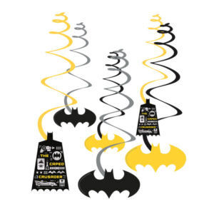Batman City rosettdekoration 6-delars set