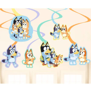 Bluey skämtband dekoration 6-pack