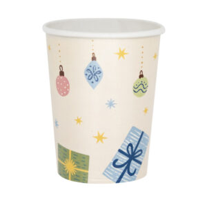 Christmas Winter Woodland pappersmuggar 8-pack 250 ml