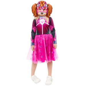 Paw Patrol Skye självlysande dräkt 4-6 år