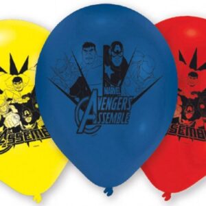 Avengers fight-ballonger, 6 st 22,8 cm